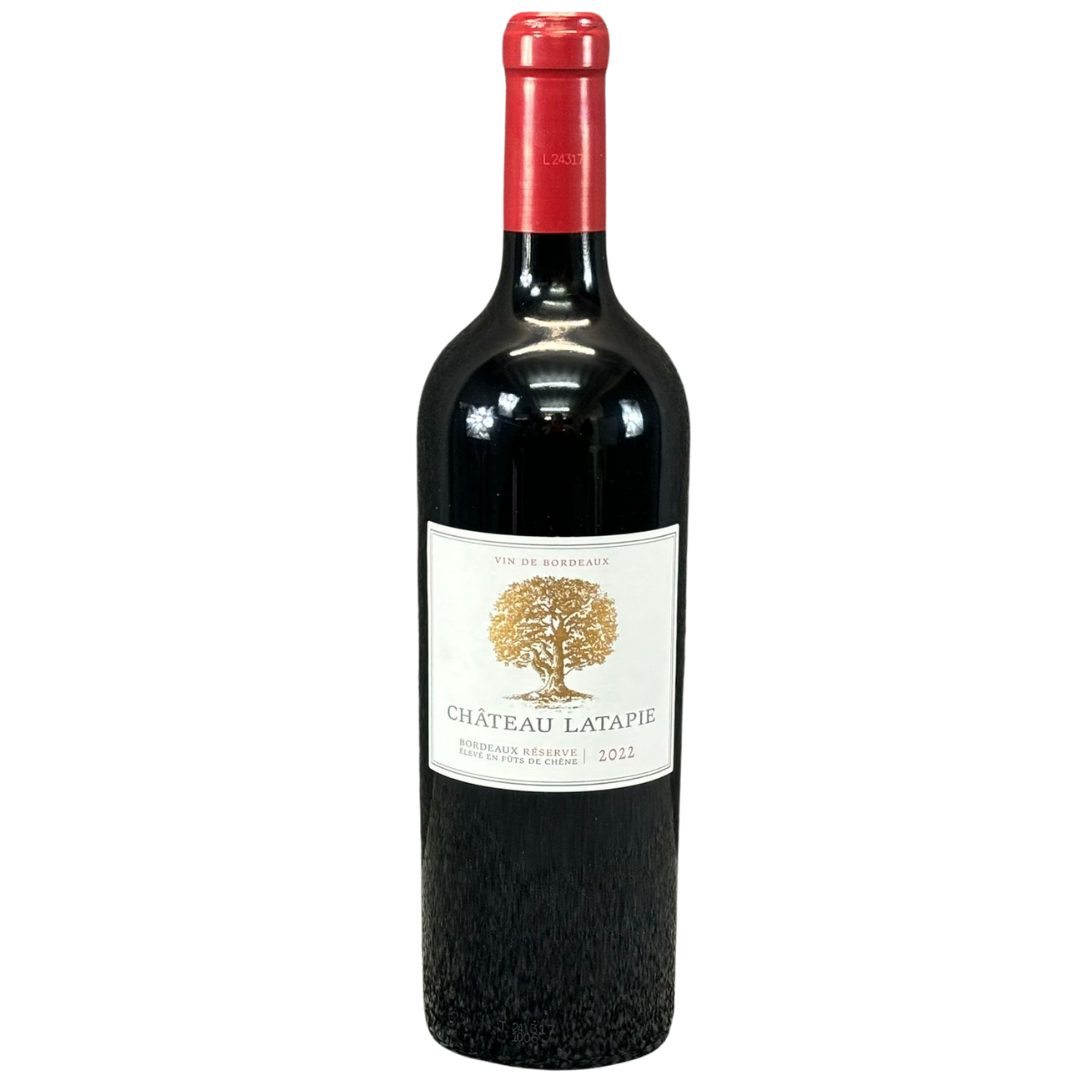 Bottle of Chateau Latapie Red Wine